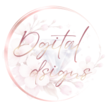Dgitaldsigns web icon rose gold ring with sakura flowers and diamond symbol